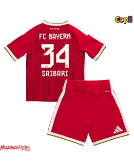 Bayern Munich Ismael Saibari #34 Echipament de Fotbal Replică 2026-27 Copii Acasa (+ Șorturi)
